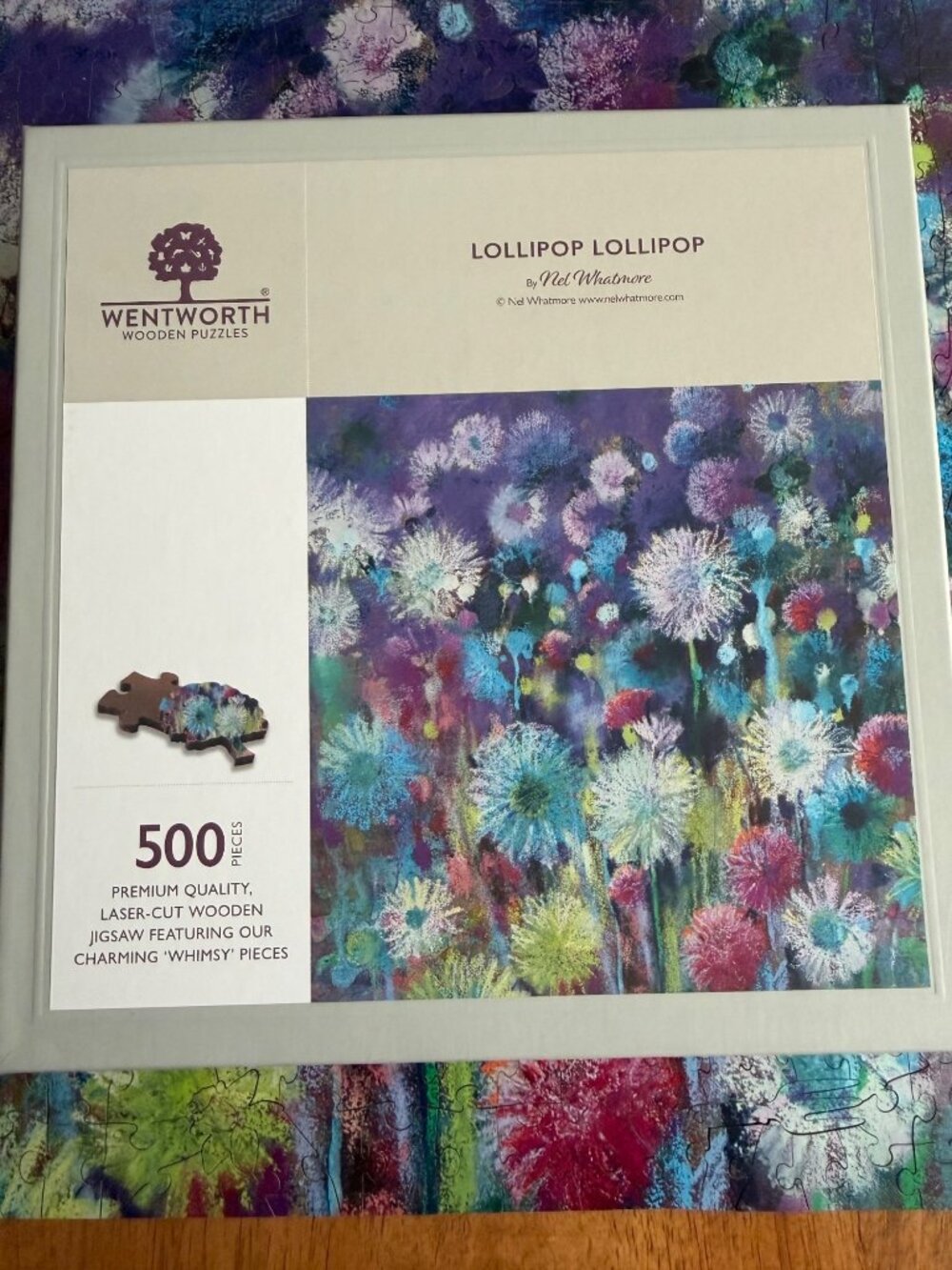 Wentworth Wooden Puzzle Lollipop Lollipop 500 Pieces Complete Great Condition